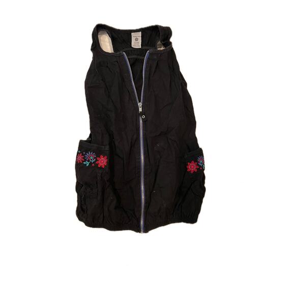 Pumpkin Patch Zip Up Vest Top Girls 5 - Picture 2 of 3